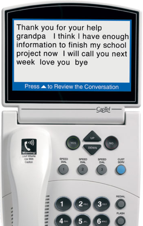 CapTel 840i (2 years captioning included - GST inc)